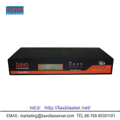 Bavo digital paperless fax server(fg20pro)